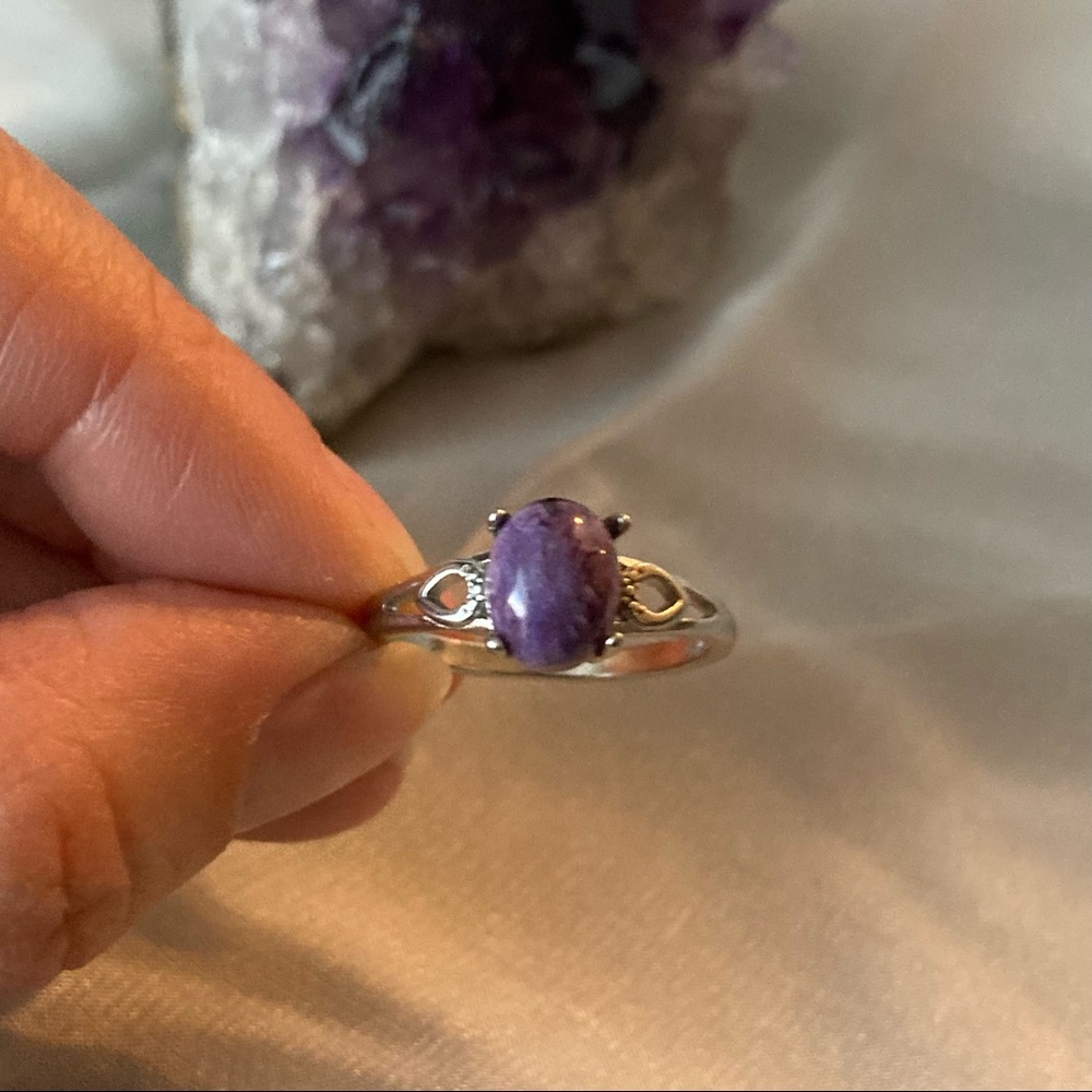 Charoite Rings - Picture 7 of 10